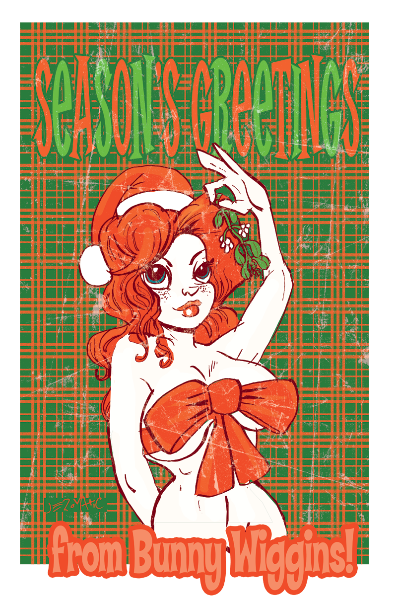 Season’s Greetings from Bunny Wiggins!